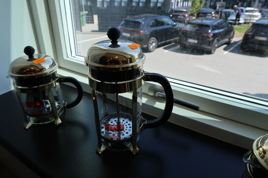 Kaffebrygger BODUM Chambord guld/glas 1 l 8 kop