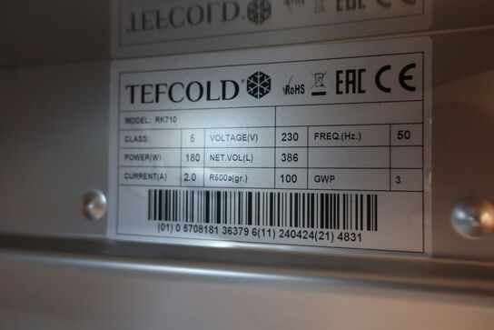 Køleskab TEFCOLD RK710