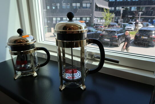 Kaffebrygger BODUM Chambord guld/glas 1 l 8 kop