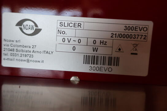 Pålægsskæremaskine NOAW Slicer 300 Evo