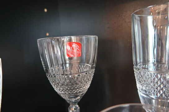 48 stk. vinglas/vandglas