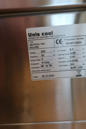 Displaykøler UNIS COOL Georgia 1500 Square
