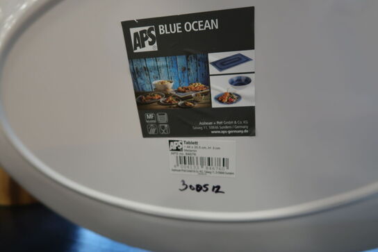 4 stk. skåle/fade APS Blue Ocean