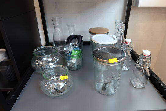 Div. Karafler, glas m.m.