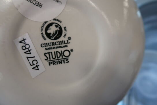 28 stk. tallerkner/fade/krus CHURCHILL