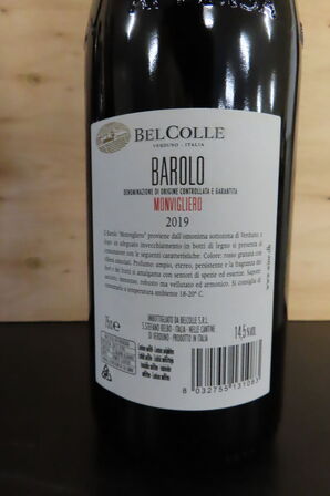 6 fl. Rødvin BELCOLLE 750ml.