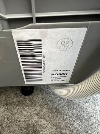 Opvaskemaskine BOSCH SMU46KW01S