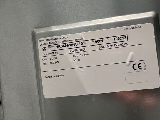 Keramisk komfur BOSCH