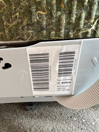 Opvaskemaskine BOSCH SMU46KW01S