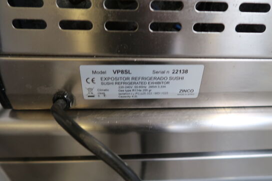 Vibocold BCC3 Kølebord med Zinco VP8SL koldjomfru