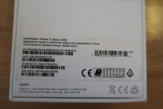 Apple IPhone 11 64GB - Black 