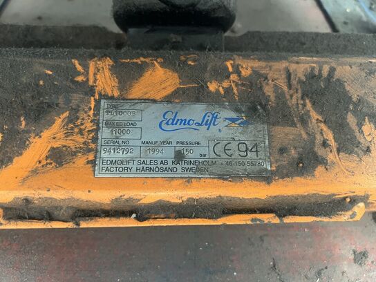 Hævesænkebord EDMO-LIFT på saksestel - max 1000 kg