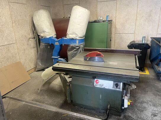 Bordrundsav SCM SI15F inkl. spånsug