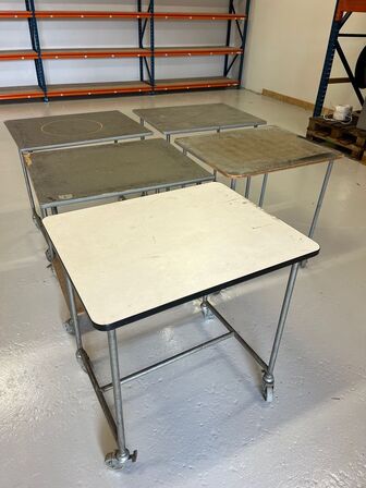 5 stk. Rulleborde