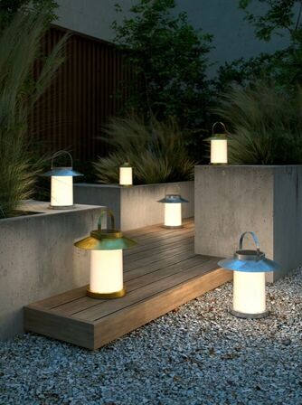 Nordlux temple 35 solar udendørs messing(ubrugt)