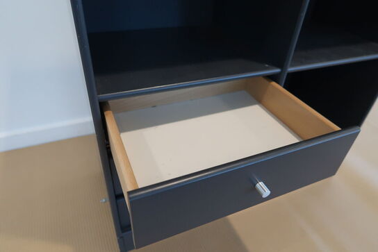 Montana reol med 3 skuffer + sokkel  MOMSFRI