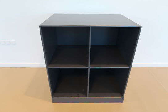 Montana reol med 4 rum + sokkel  MOMSFRI