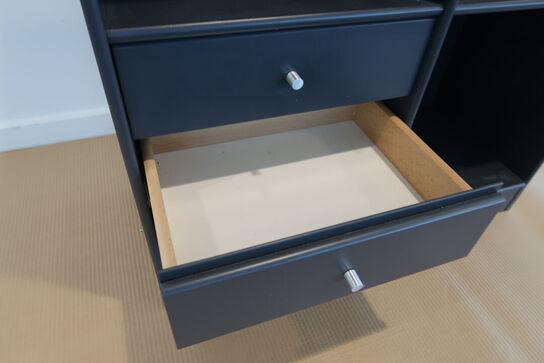 Montana reol med 3 skuffer + sokkel  MOMSFRI