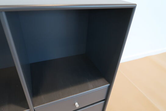 Montana reol med 3 skuffer + sokkel  MOMSFRI