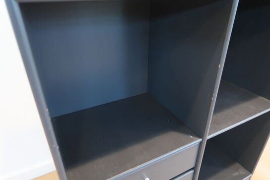 Montana reol med 3 skuffer + sokkel  MOMSFRI