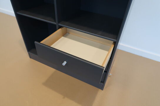 Montana reol med 3 skuffer + sokkel  MOMSFRI