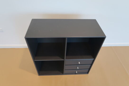 Montana reol med 3 skuffer  MOMSFRI