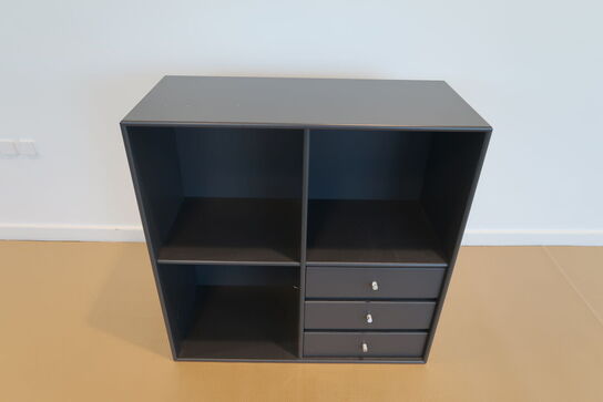 Montana reol med 3 skuffer  MOMSFRI