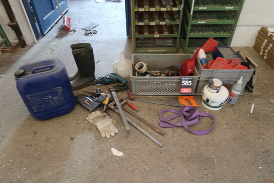 Diverse værktøj m.m. 