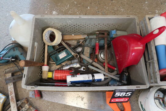 Diverse værktøj m.m. 