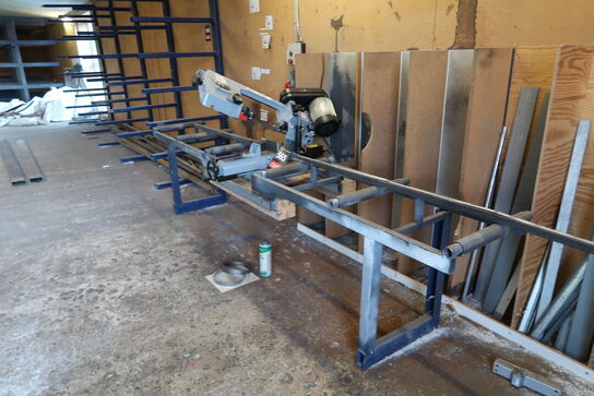 BS 128 HDR Holzmann Metalbåndsav 400V - inkl. rullebane