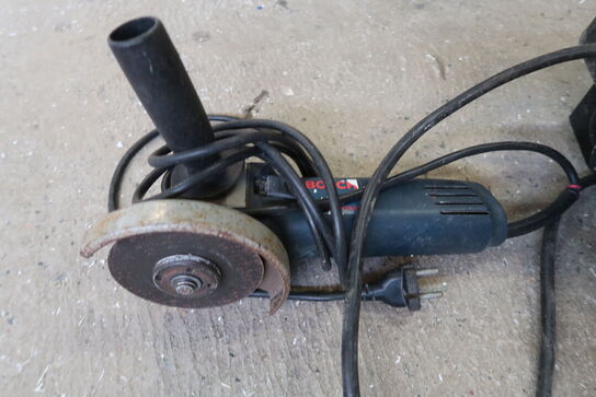 Bosch vinkelsliber & arbejdslampe 