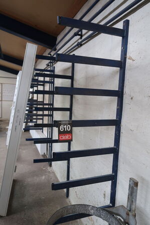 6 stk. Væghængte grenspyd