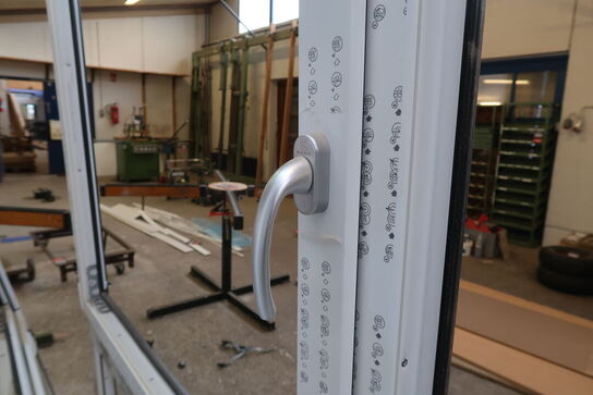 4 stk. Vinduespartier, Plast - Ubrugt (Uden glas)