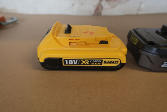 DeWalt & Ryobi batteri MOMSFRI