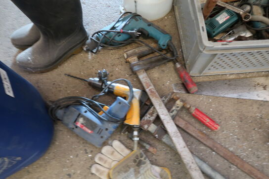 Diverse værktøj m.m. 