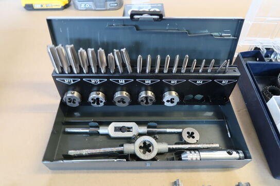 Gevindskærer sæt & diverse bor MOMSFRI