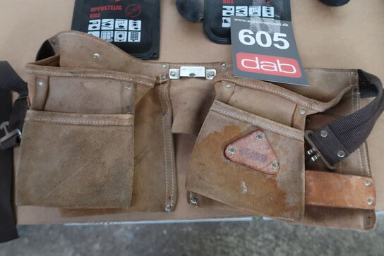 Tømrerbælte & 2 luftpuder MOMSFRI