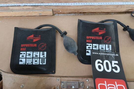 Tømrerbælte & 2 luftpuder MOMSFRI