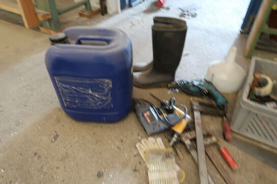 Diverse værktøj m.m. 