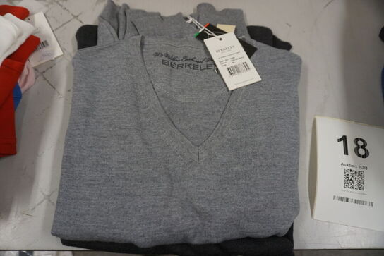 3 stk. Polo & 2 stk. Sweatshirts BERKELEY