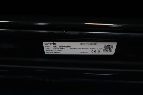 Keramisk komfur GORENJE GEC6D60WPB