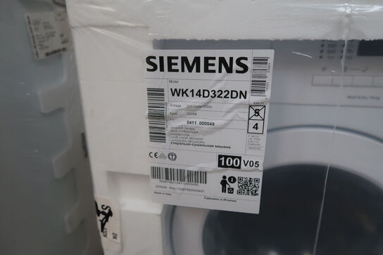 Vaskemaskine/tørretumbler SIEMENS WK14D322DN