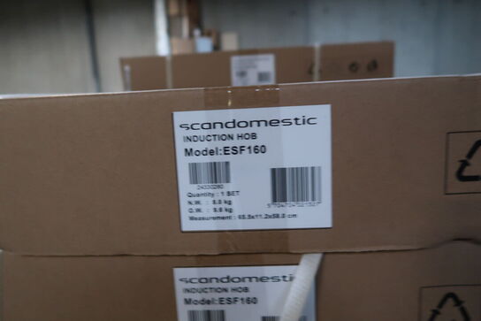 Induktionskogeplade SCANDOMESTIC ESF160