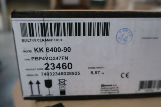 Keramisk kogeplade GRAM KK 6400-90