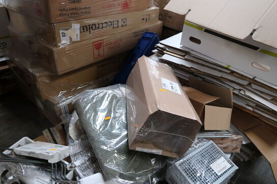 Palle med div. Reservedele