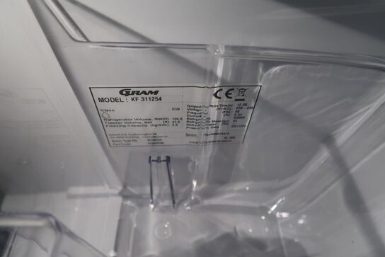 Køle/fryseskab GRAM KF 311254