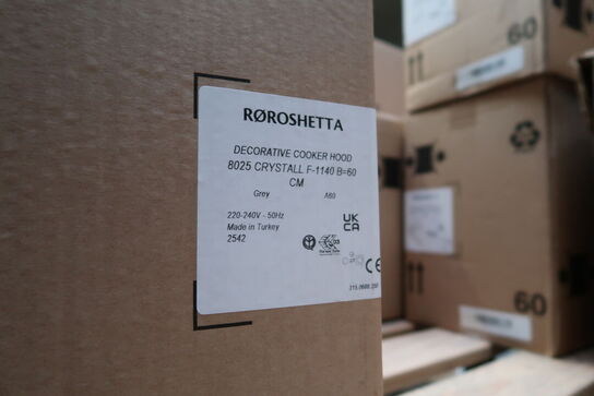 Emhætte RØROSHETTA 8025 CRYSTALL F-1140