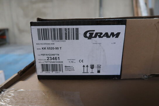 Keramisk kogeplade GRAM KK 6520-90 T