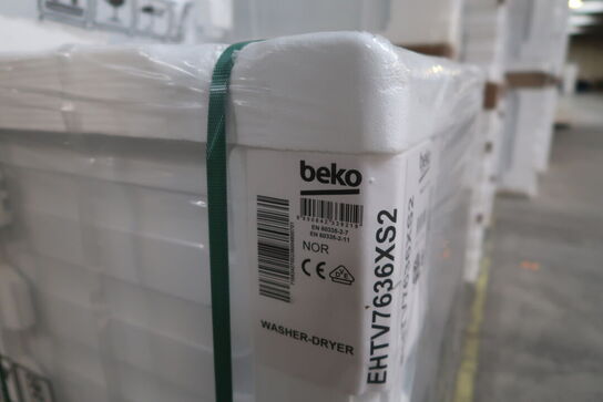 Vaskemaskine/tørretumbler BEKO EHTV7636XS2