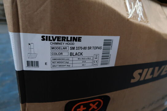 Emhætte SILVERLINE SM 3370-80 SR TOPAS